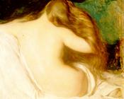 Woman Drying Her Hair - 约瑟夫·柔德芬·代坎普